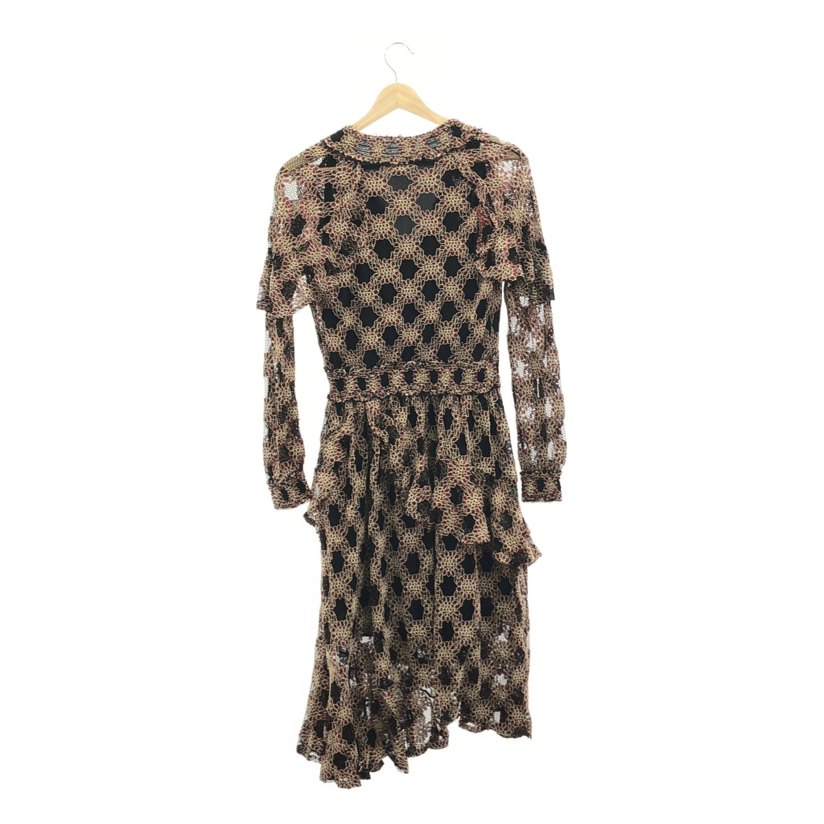 VIVIENNE TAM | All-over print mesh dress | 38 | Women's