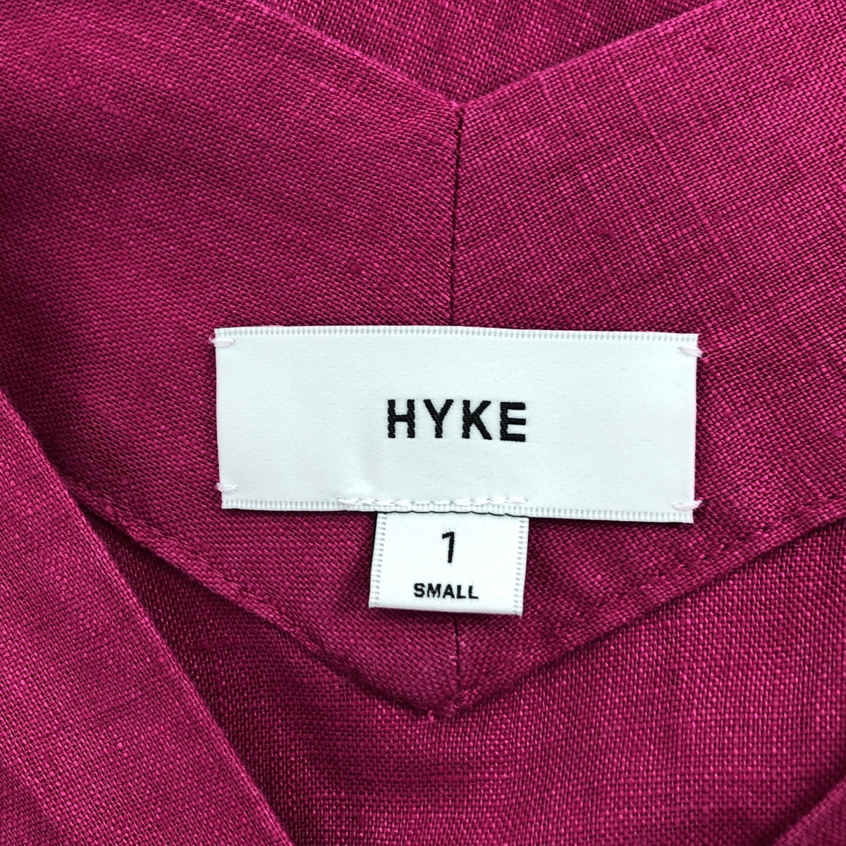 HYKE | 2023SS | LINEN PONCHO Half Sleeve Dress | 1 | Women's