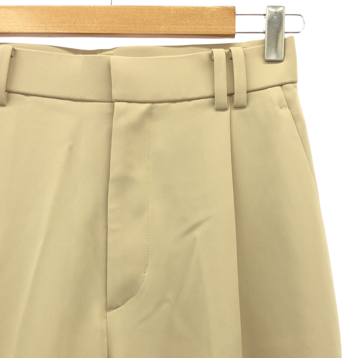 Spick and Span | 2025SS | Stretch Tuck Straight Pants | Size 34 | Women's