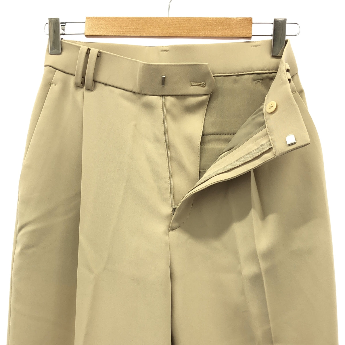 Spick and Span | 2025SS | Stretch Tuck Straight Pants | Size 34 | Women's