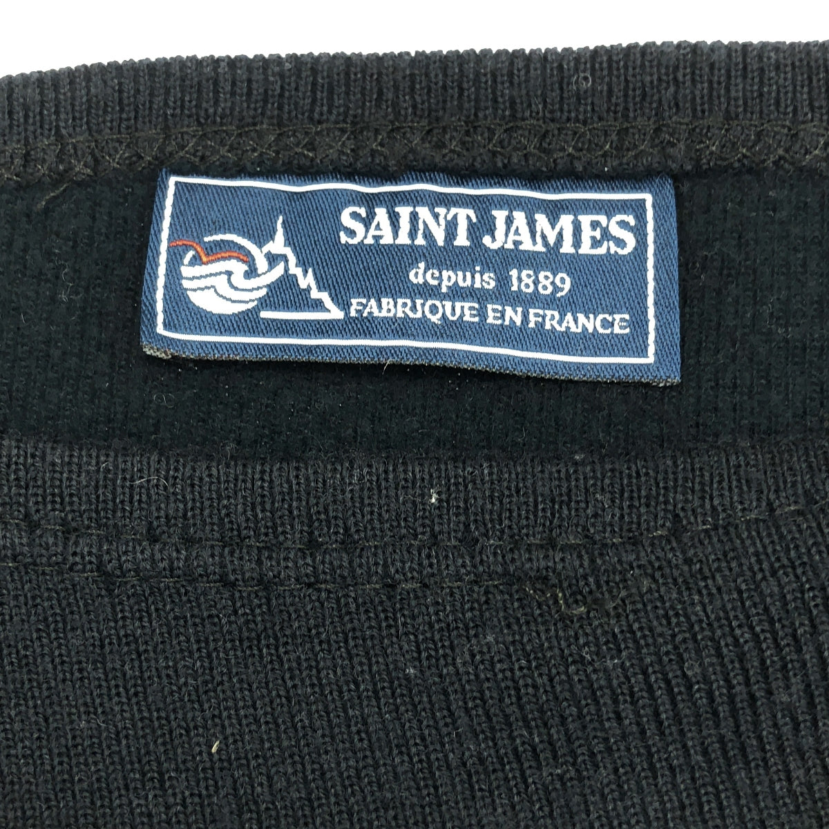 SAINT JAMES | Cotton wool double-face knit | L | Men's