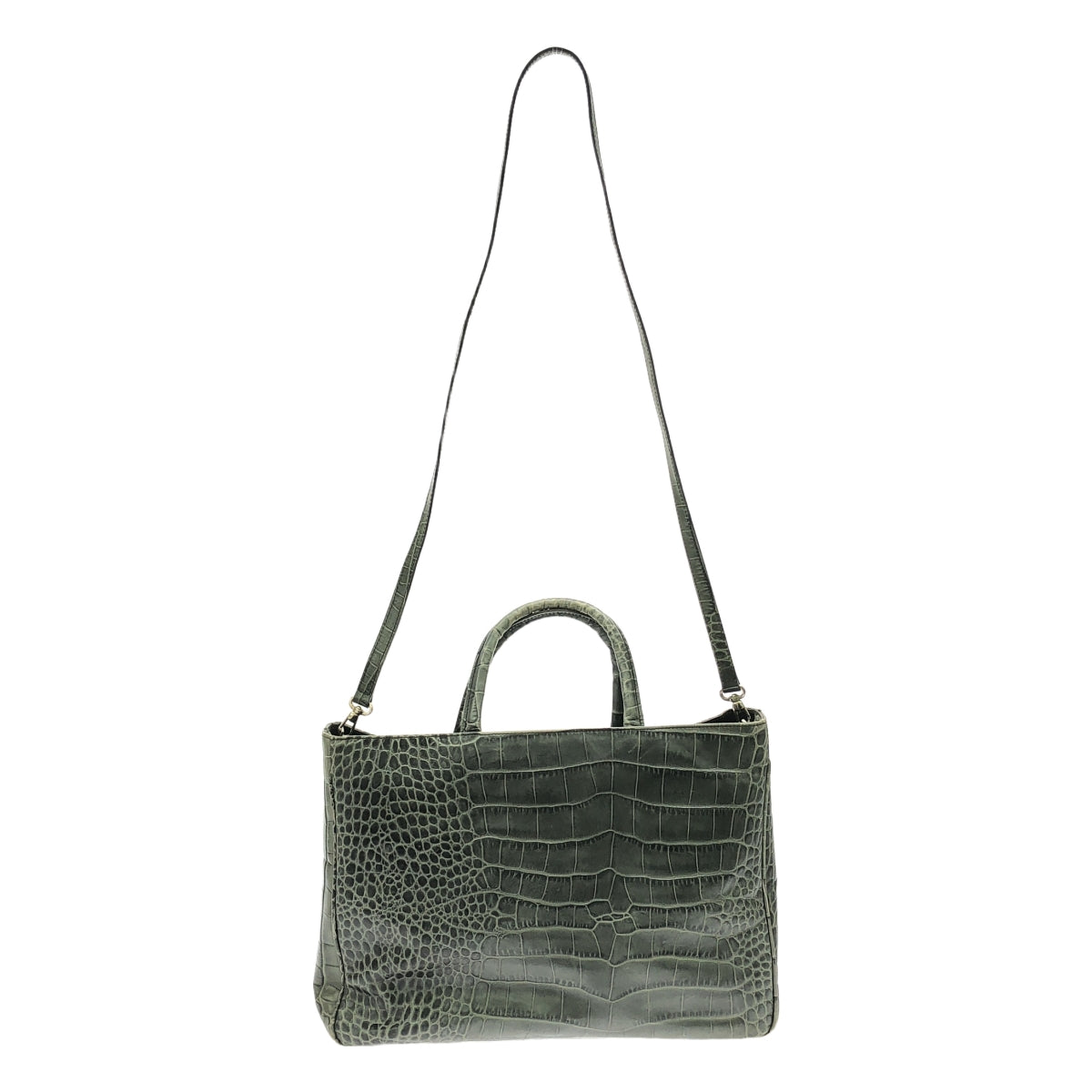 FURLA / Furla | 2-way crocodile handbag |
