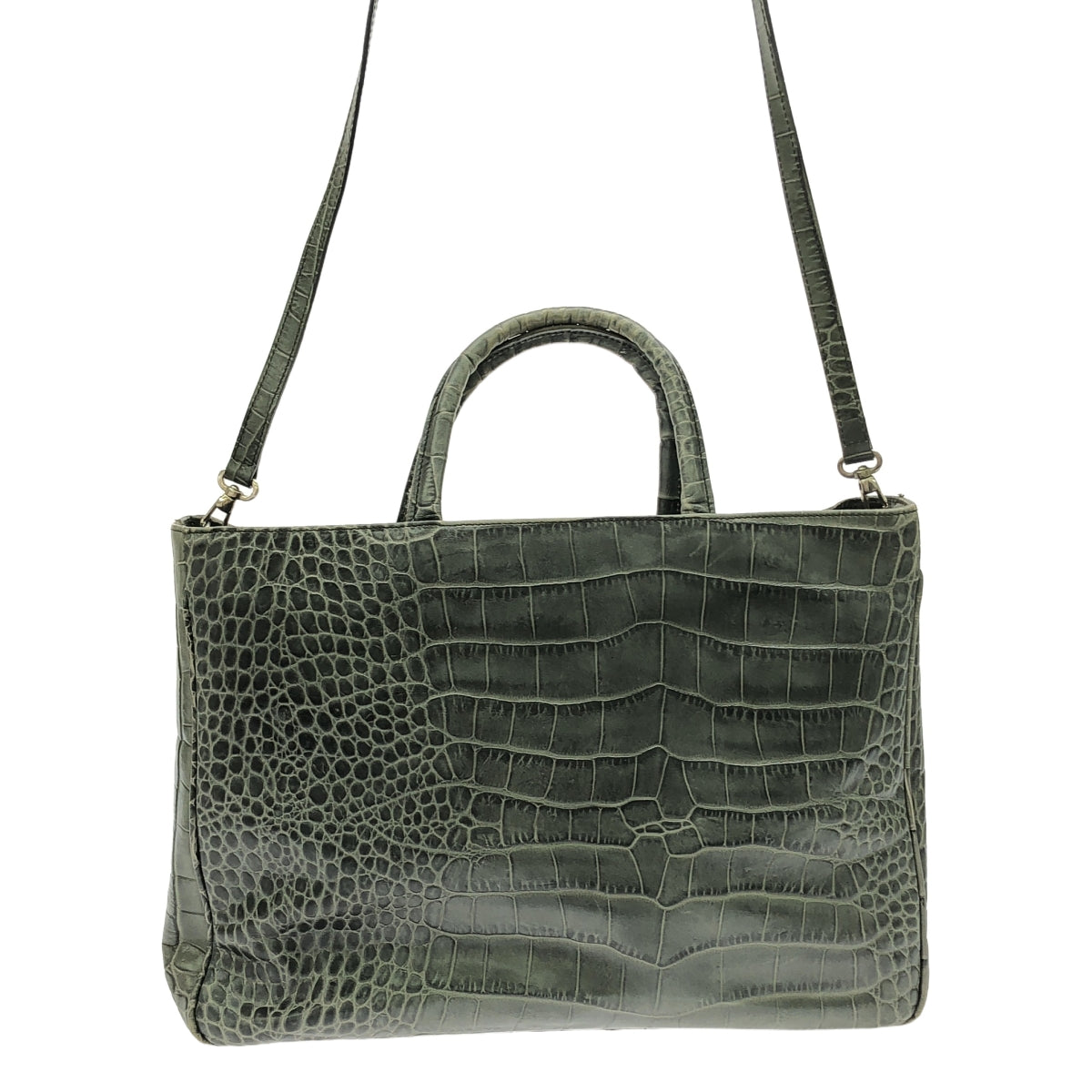 FURLA / Furla | 2-way crocodile handbag |