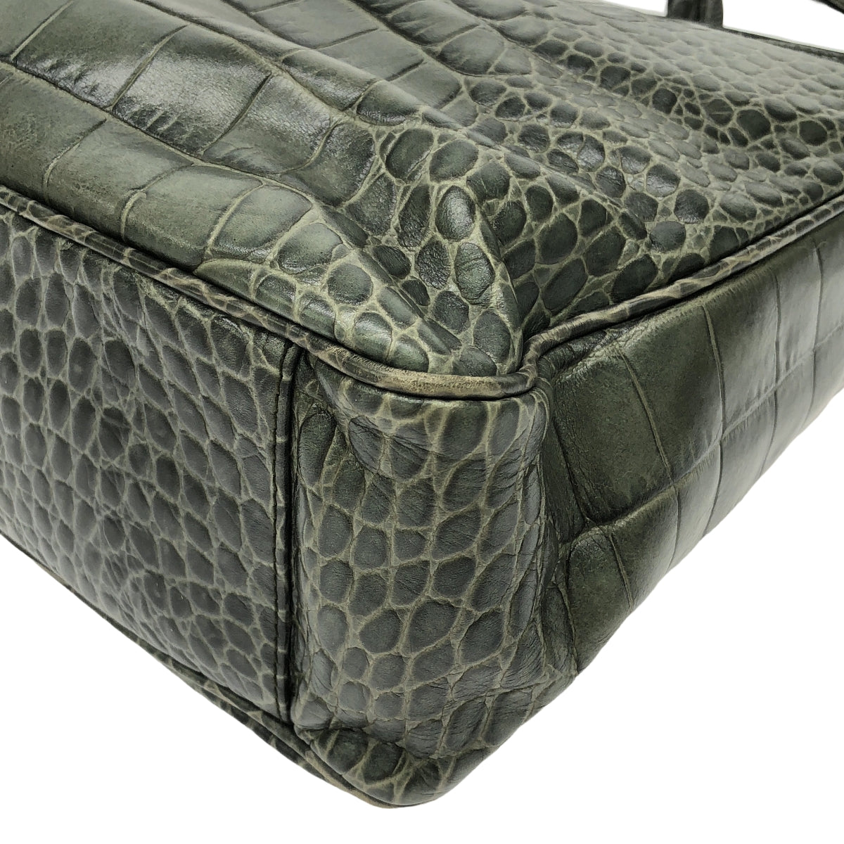 FURLA / Furla | 2-way crocodile handbag |