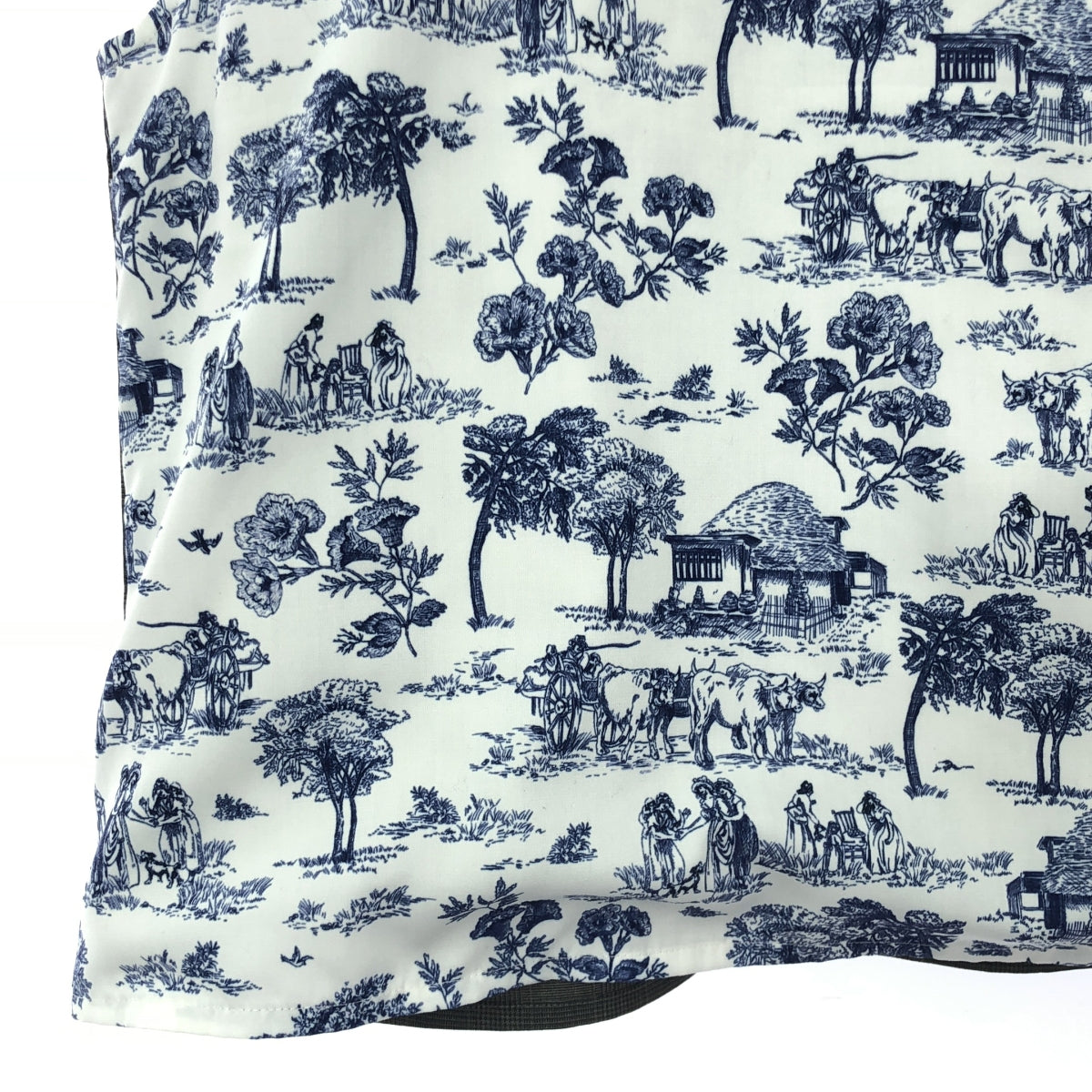 MIKAGE SHIN | Printed high neck sleeveless shirt | 1 | Women's