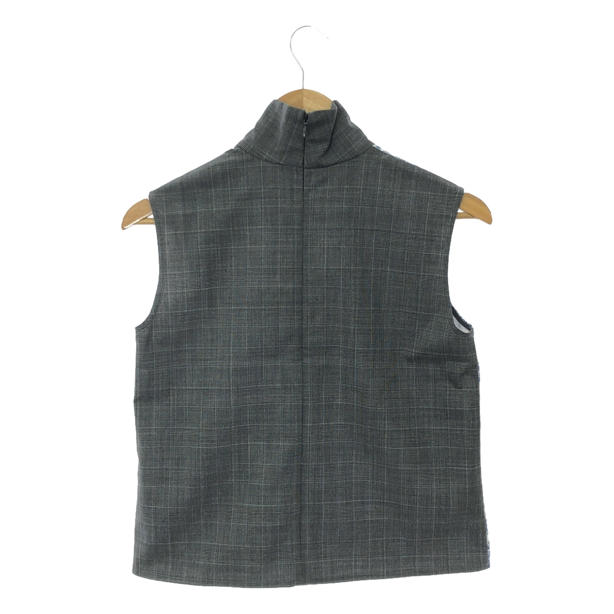 MIKAGE SHIN | Printed high neck sleeveless shirt | 1 | Women's
