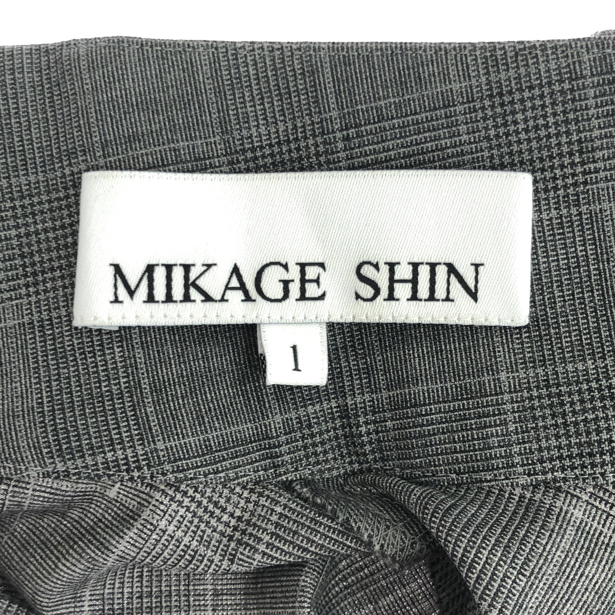 MIKAGE SHIN | Printed high neck sleeveless shirt | 1 | Women's