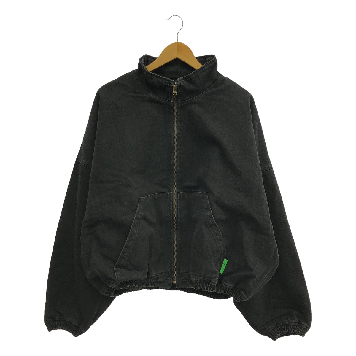 WILLY CHAVARRIA / ウィリーチャバリア | FULL ZIP QUILTED WARRIOR ウォッシュ加工 裏地キルティング ジップアップ デニムジャケット | M | メンズ