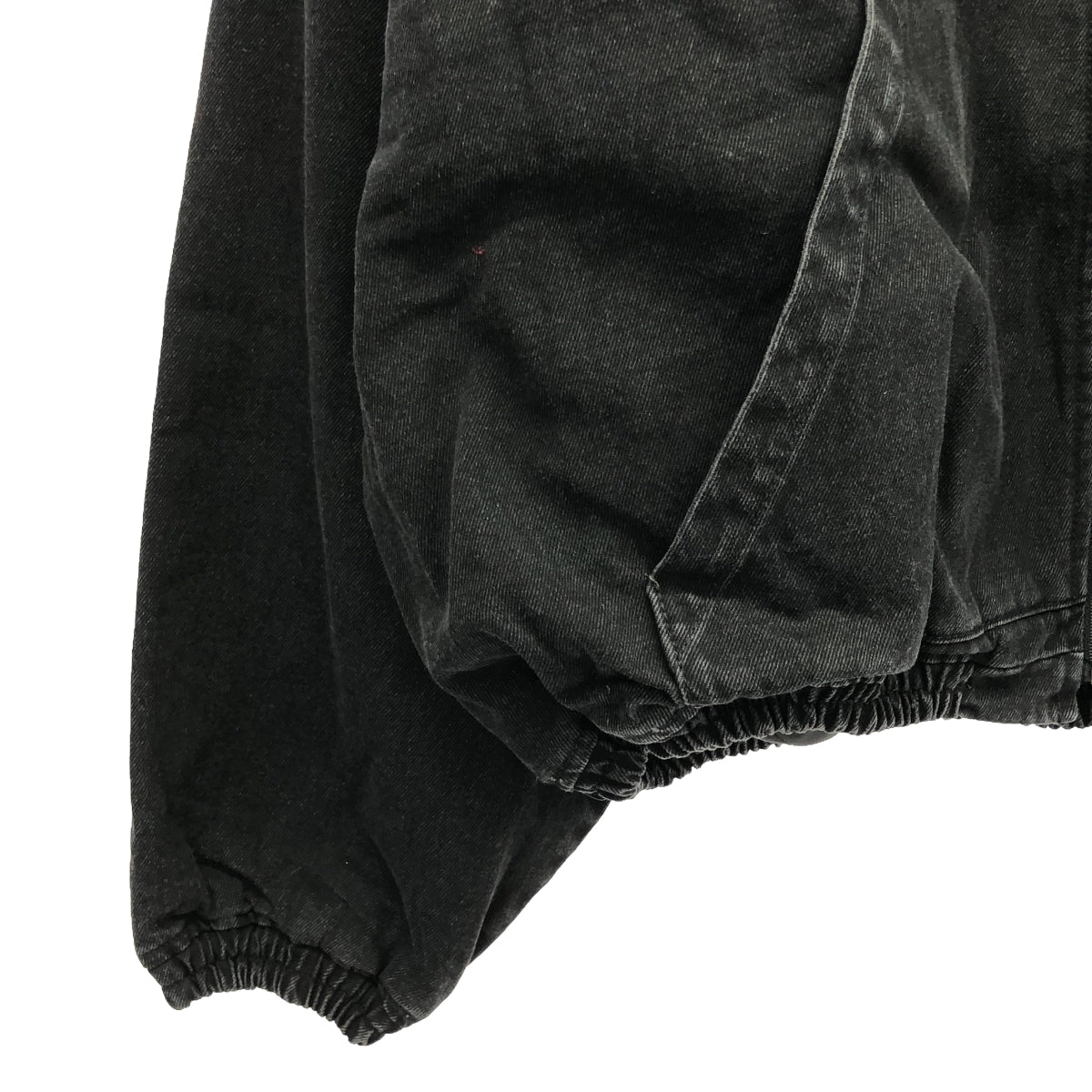 WILLY CHAVARRIA / ウィリーチャバリア | FULL ZIP QUILTED WARRIOR ウォッシュ加工 裏地キルティング ジップアップ デニムジャケット | M | メンズ