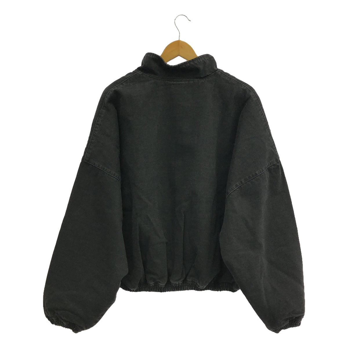 WILLY CHAVARRIA / ウィリーチャバリア | FULL ZIP QUILTED WARRIOR ウォッシュ加工 裏地キルティング ジップアップ デニムジャケット | M | メンズ
