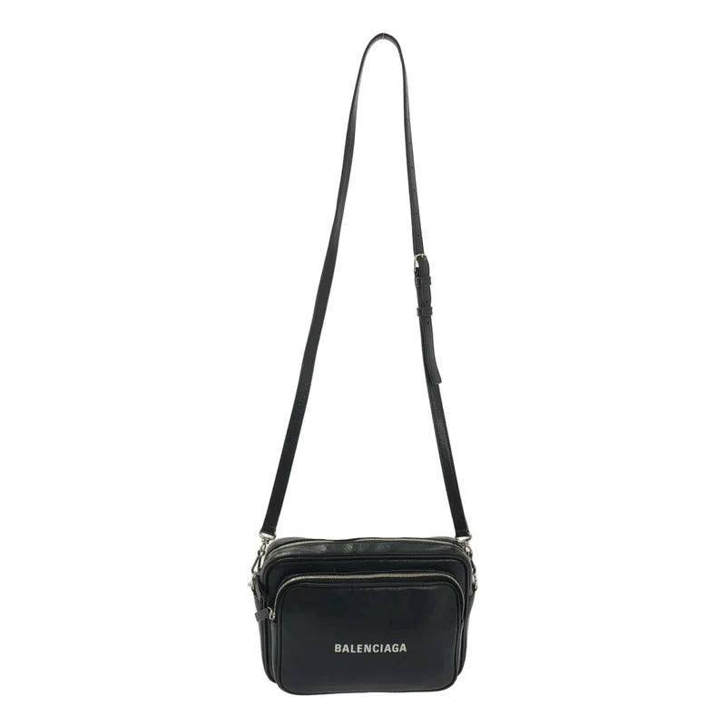 BALENCIAGA ブラック レザー エブリデイ ボディバッグ EVERYDAY（BALENCIAGA） バレンシアガ BALENCIAGA エブリデイ ベルト