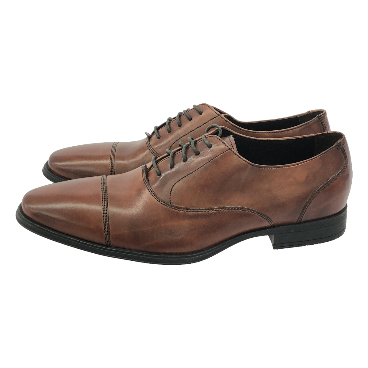 【美品】 COLE HAAN / コールハーン | C09167 ストレートチップ ドレスシューズ | 9 1/2 | ブラウン | メンズ