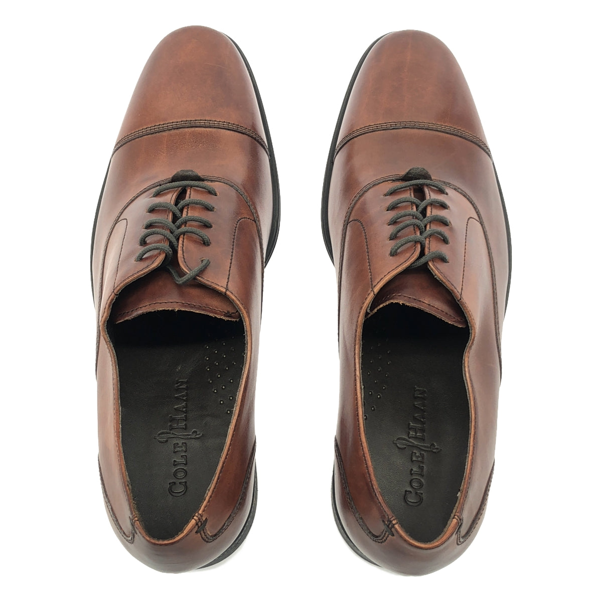 【美品】 COLE HAAN / コールハーン | C09167 ストレートチップ ドレスシューズ | 9 1/2 | ブラウン | メンズ