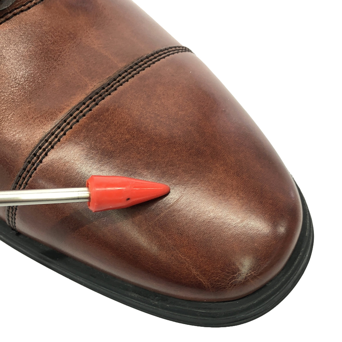 【美品】 COLE HAAN / コールハーン | C09167 ストレートチップ ドレスシューズ | 9 1/2 | ブラウン | メンズ