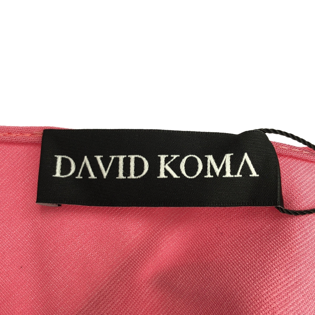 DAVID KOMA | Asymmetrical Side Slit Jersey Maxi Dress | 8 | Women's
