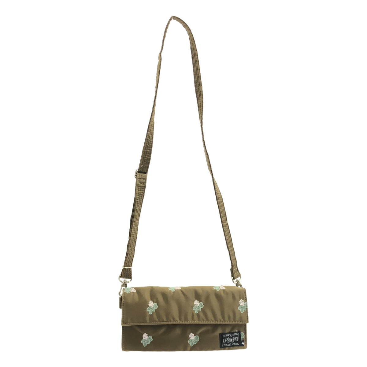 mina perhonen / mina perhonen | 2024SS | "light berry" LONG WALLET Light berry shoulder long wallet |