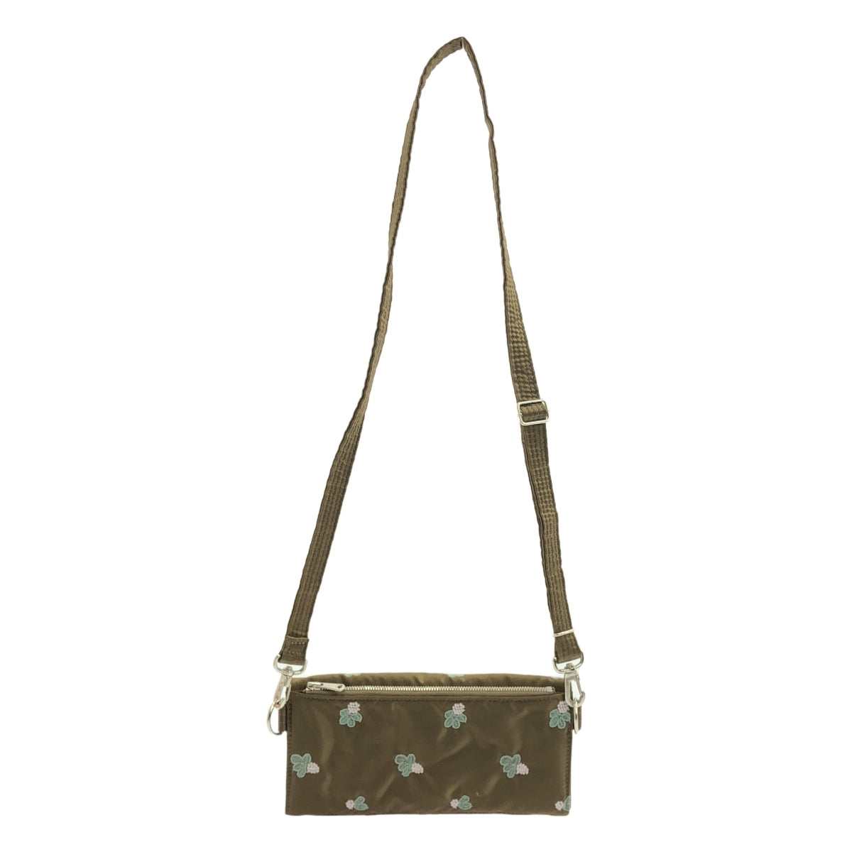 mina perhonen / mina perhonen | 2024SS | "light berry" LONG WALLET Light berry shoulder long wallet |