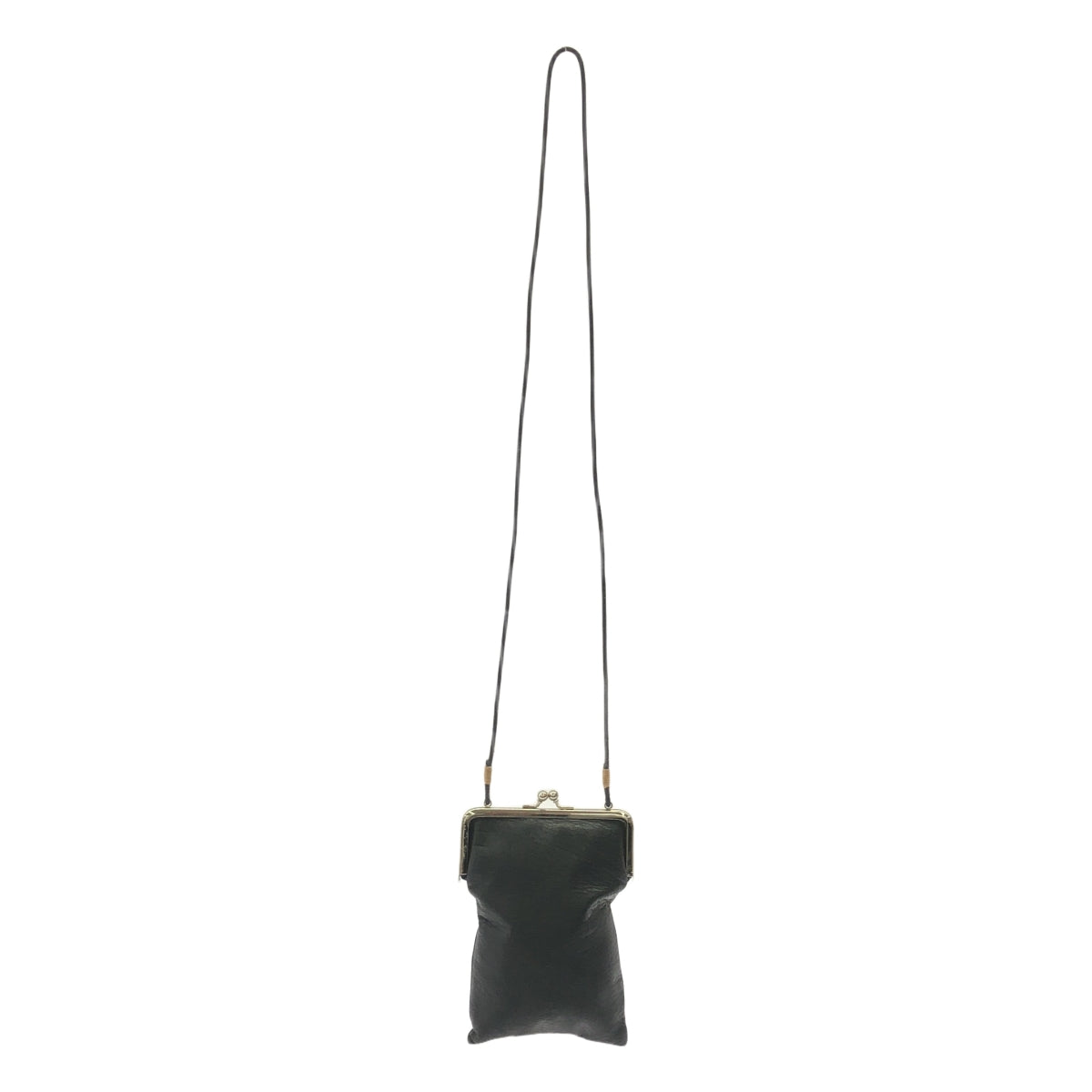 20/80 TWENTY EIGHTY / トゥエンティエイティー | GAMAGUCHI SQUARE SHOULDER BAG がま口 スクエア レザー ショルダーバッグ |