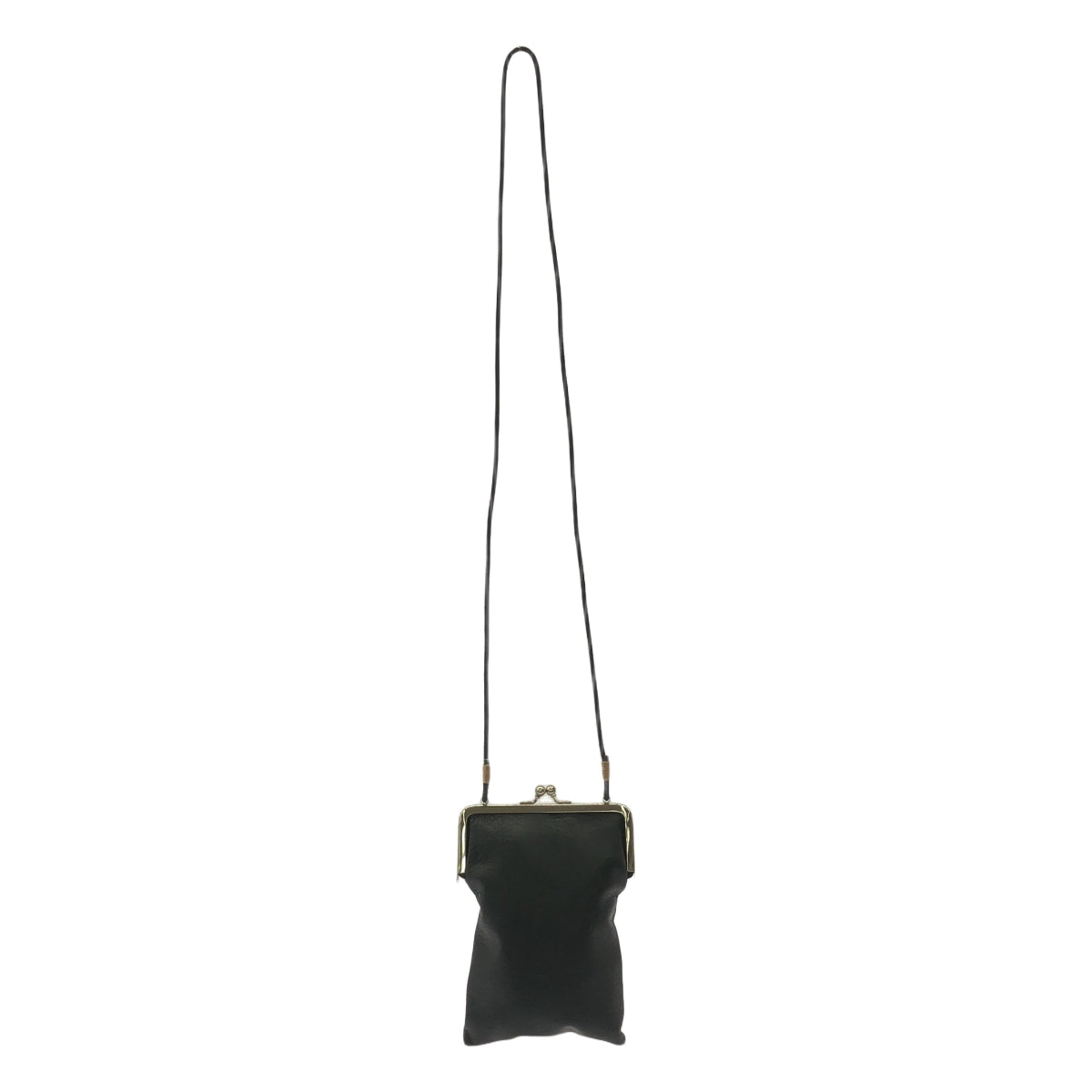 20/80 TWENTY EIGHTY / トゥエンティエイティー | GAMAGUCHI SQUARE SHOULDER BAG がま口 スクエア レザー ショルダーバッグ |
