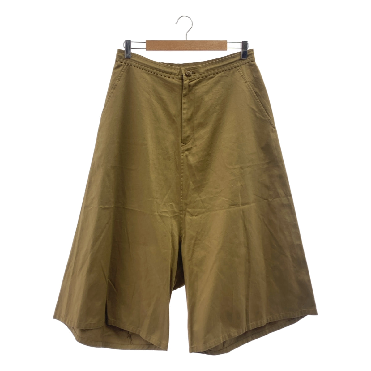 Y's / ワイズヨウジヤマモト | BORN PRODUCT COTTON TWILL SAROUEL WITH CLOTH コットンツイル サルエルパンツ | 01 | レディース
