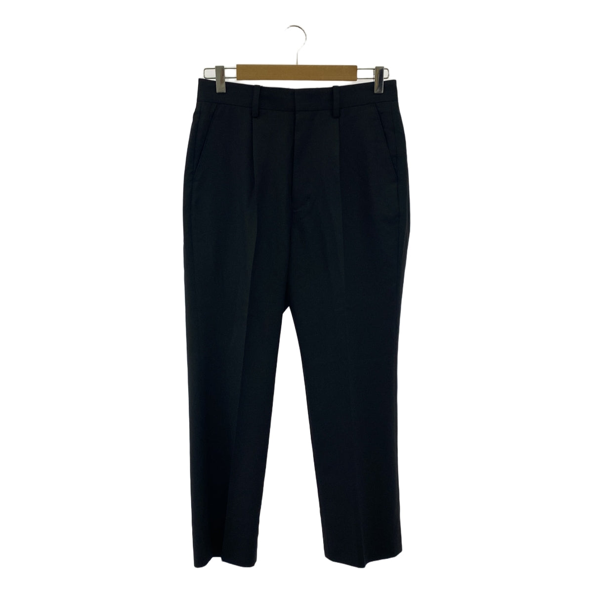 CORNIER / Cornier | Center press 1-pleat wool slacks | S | Men's