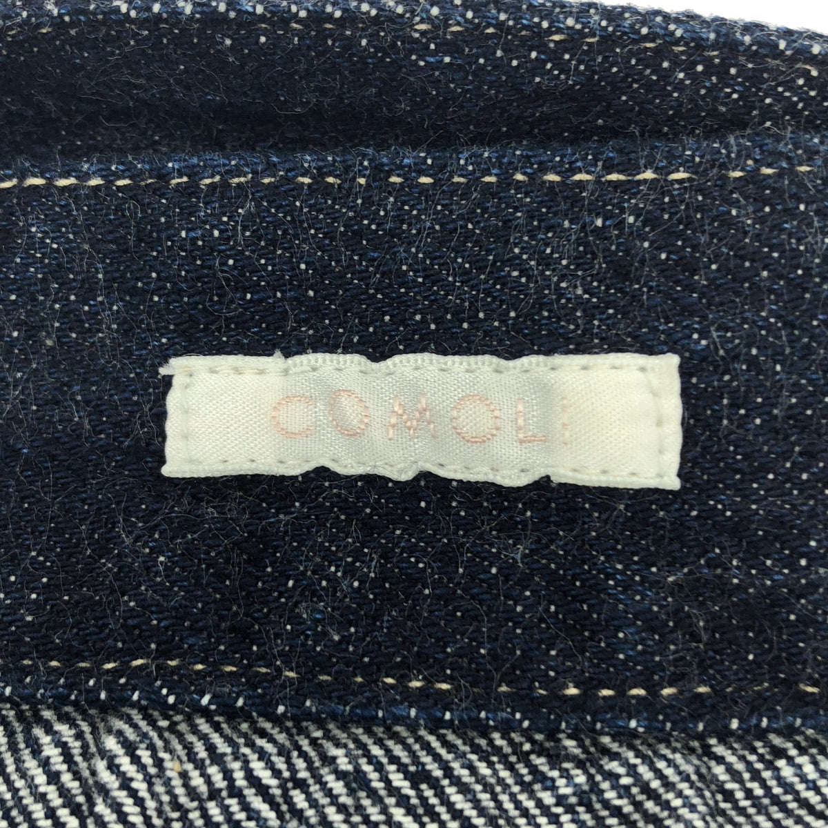 COMOLI / コモリ | 2023AW | デニムベルテッドパンツ | 2 | インディゴ | メンズ