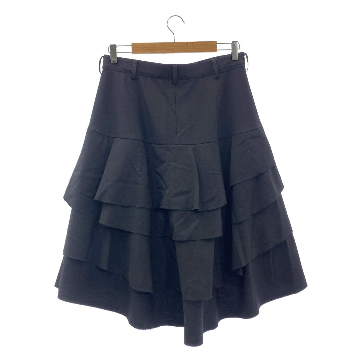 COMME des GARCONS / 컴데 갤슨 | 2014SS/AD2013 | 티어드 스커트 도킹 울 반바지 | S | 여성