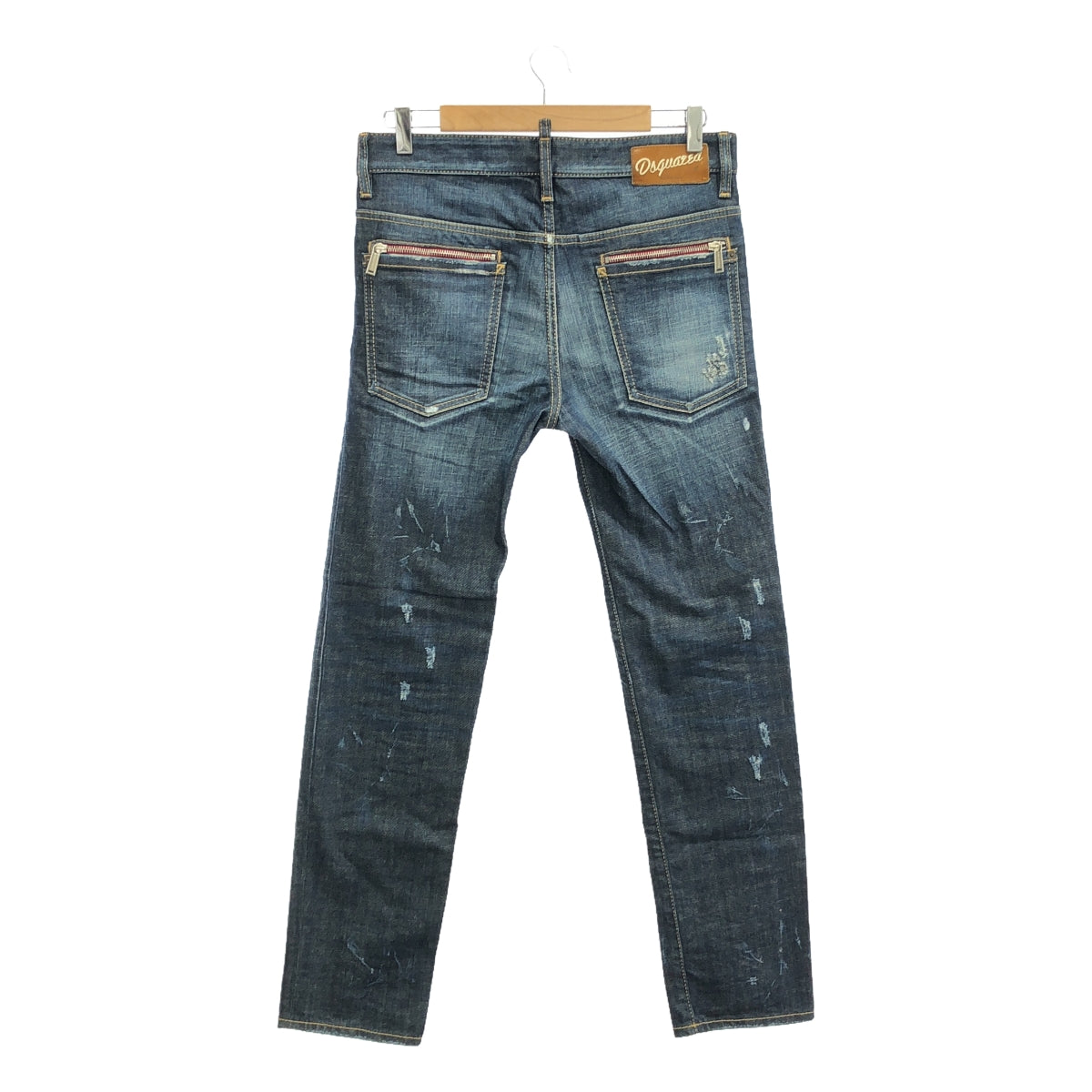 DSQUARED2 / ディースクエアード | 2014AW | ダメージ加工 デニムパンツ | 44 | インディゴ | メンズ