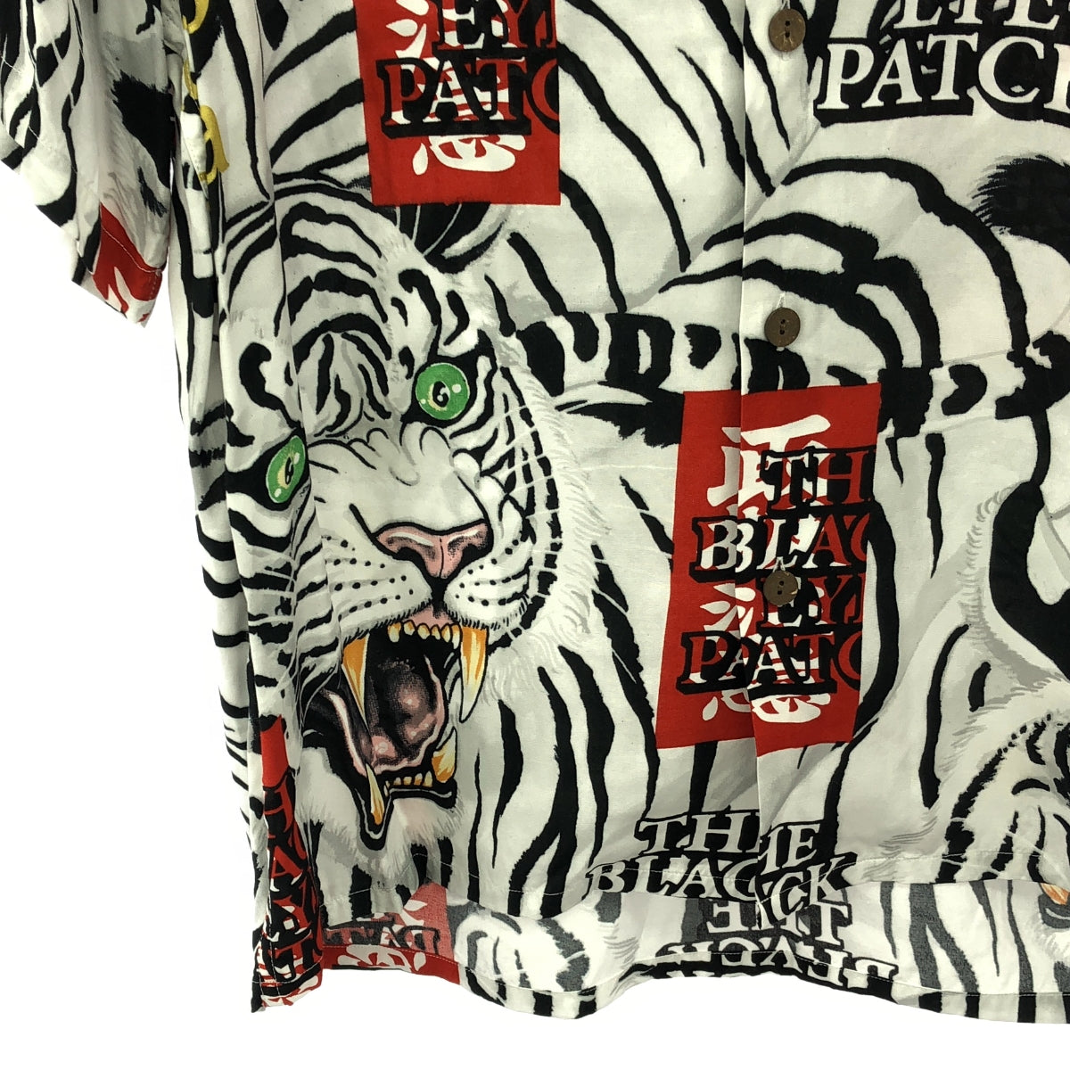 【美品】 WACKO MARIA / ワコマリア | 2022AW | BLACK EYE PATCH TIM LEHI HAWAIIAN SHIRT ブラックアイパッチ ティムリーハイ ハワイアンシャツ | S | マルチカラー | メンズ