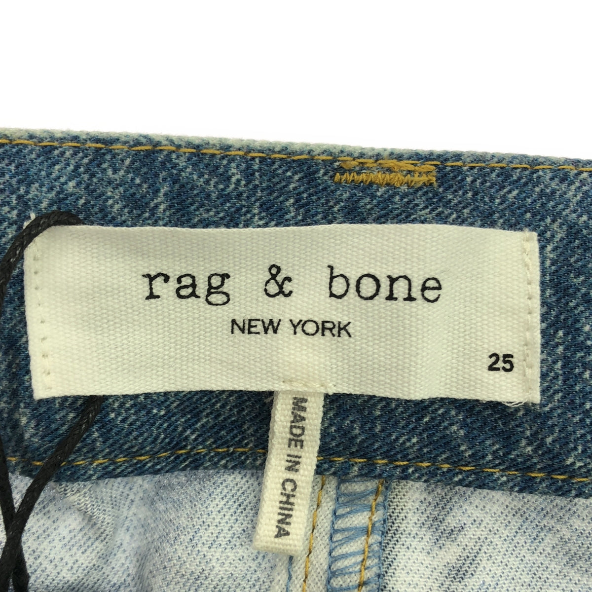 【美品】 rag & bone / ラグアンドボーン | デニム 転写プリント パンツ | 25 | ブルー | レディース