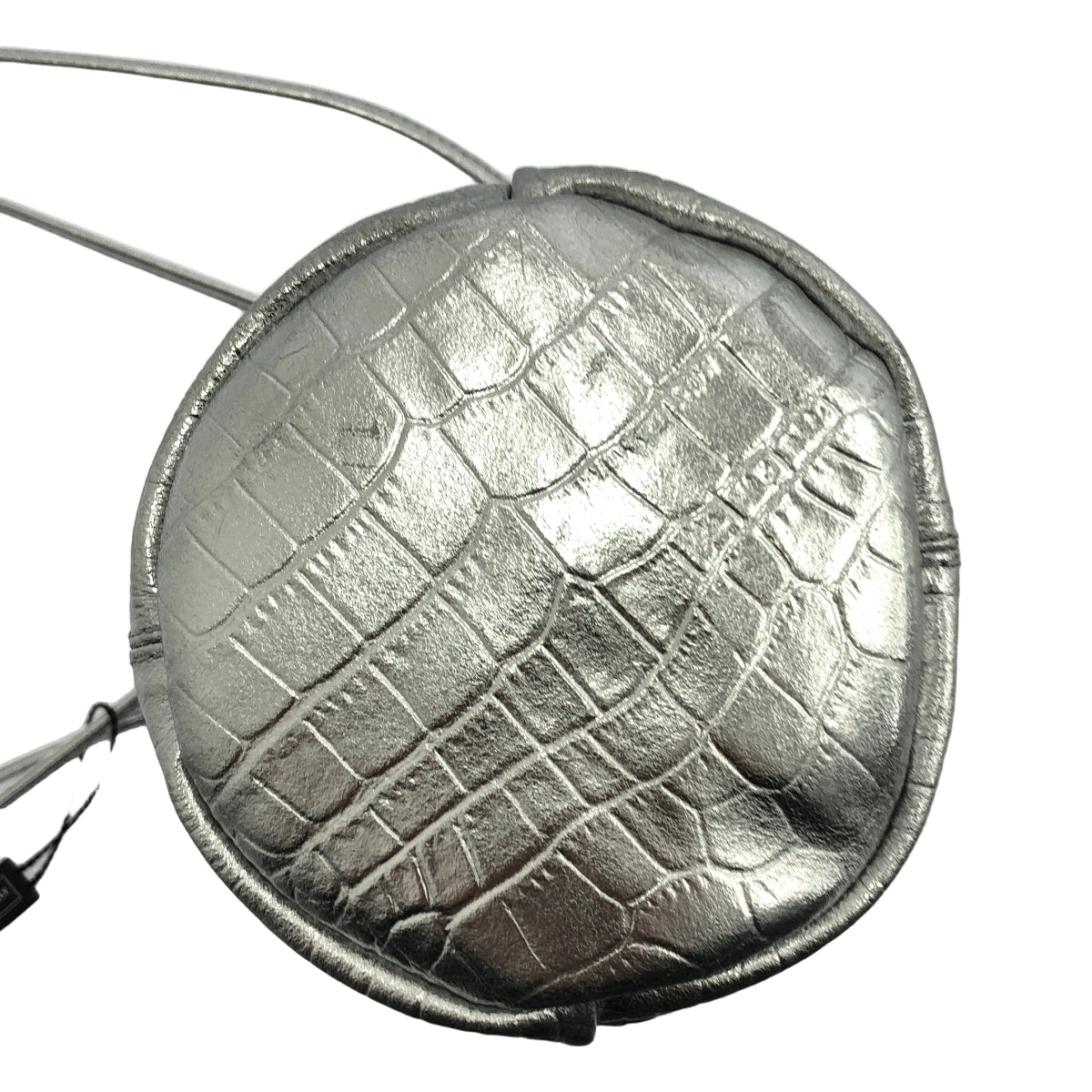MARCO MASI | Crocodile embossed leather drawstring bag |