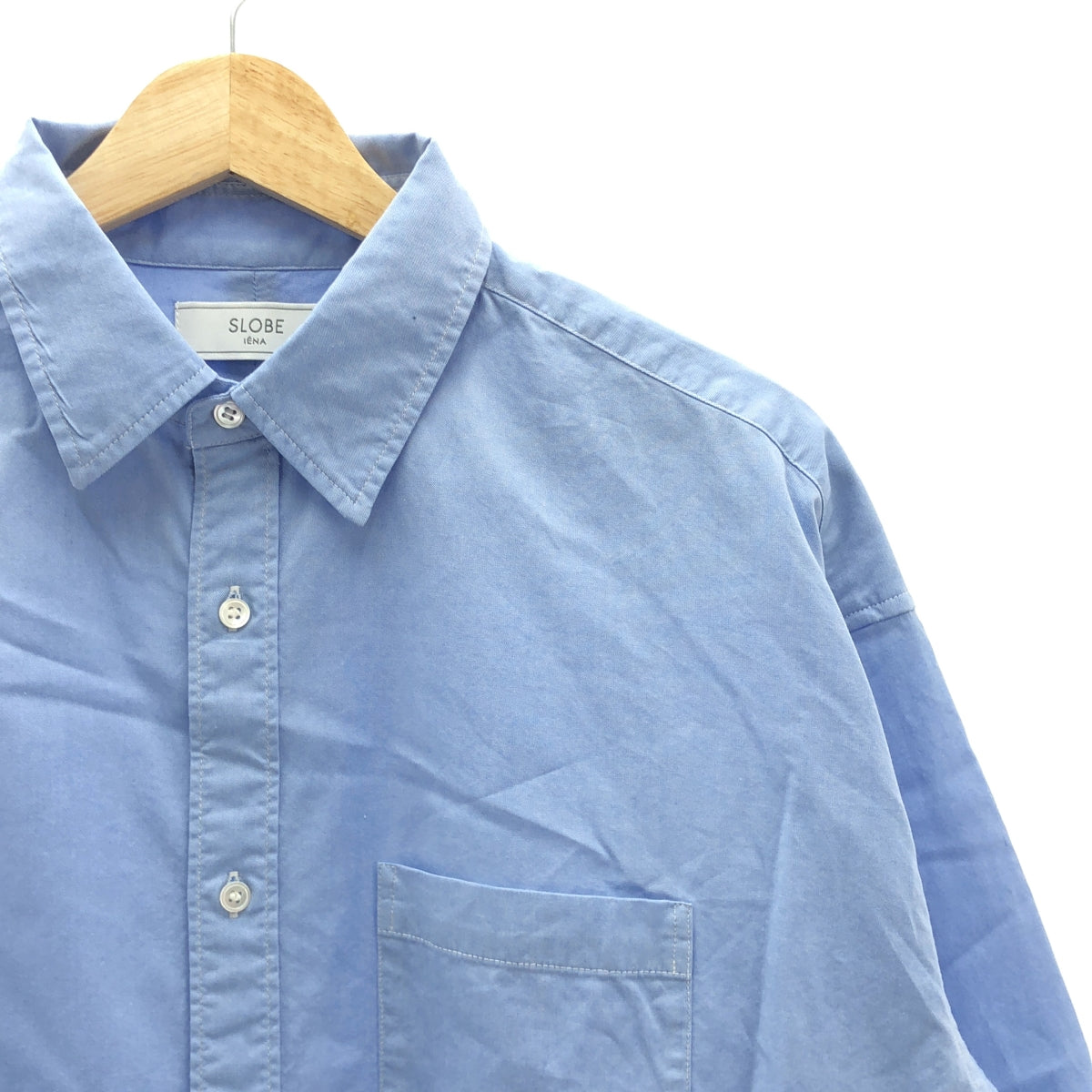 SLOBE IENA | 2025SS | Fine OX Overlong Shirt | F | Women's