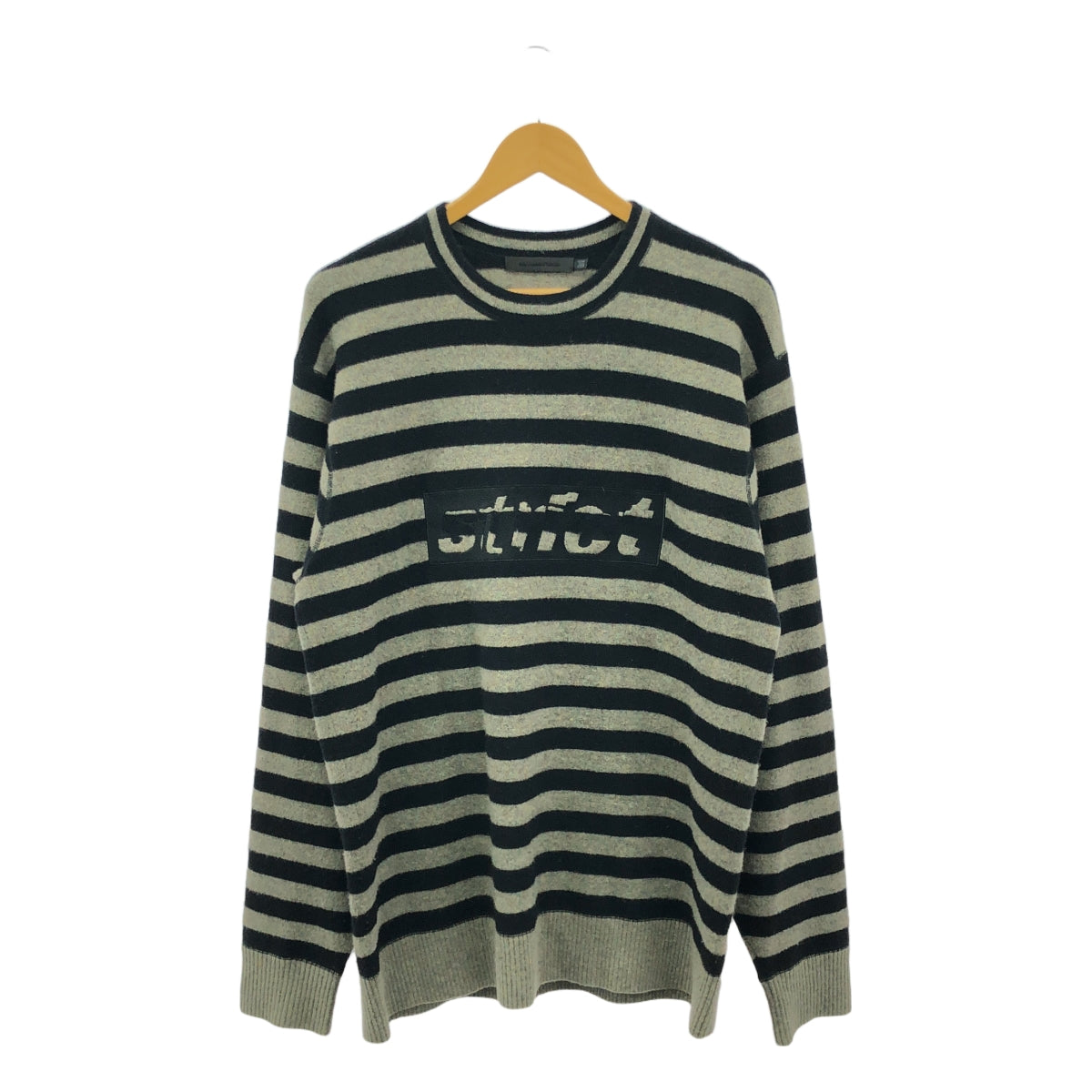ALEXANDER WANG / Alexander Wang | STRICT / Logo Crew Neck Knit Pullover | S | Men's
