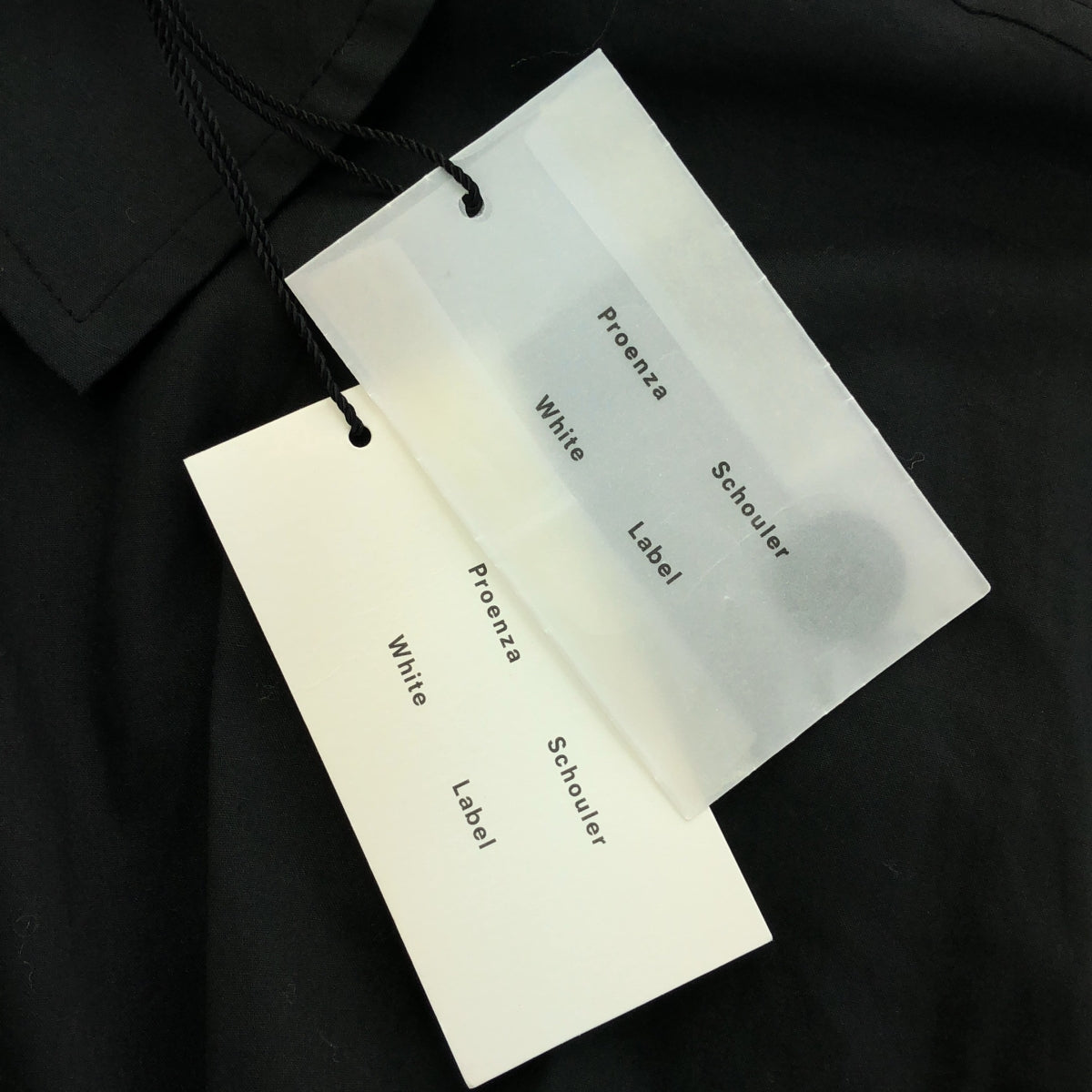 【美品】 Proenza Schouler / プロエンザスクーラー | White Label / Balston Dress / パッチ ドレス ワンピース | 0 | black | レディース