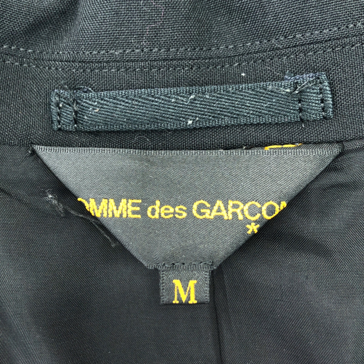 COMME des GARCONS / 컴데 갤슨 | 2016SS | 울 백 크로스 벨트 재킷 | M | 여성