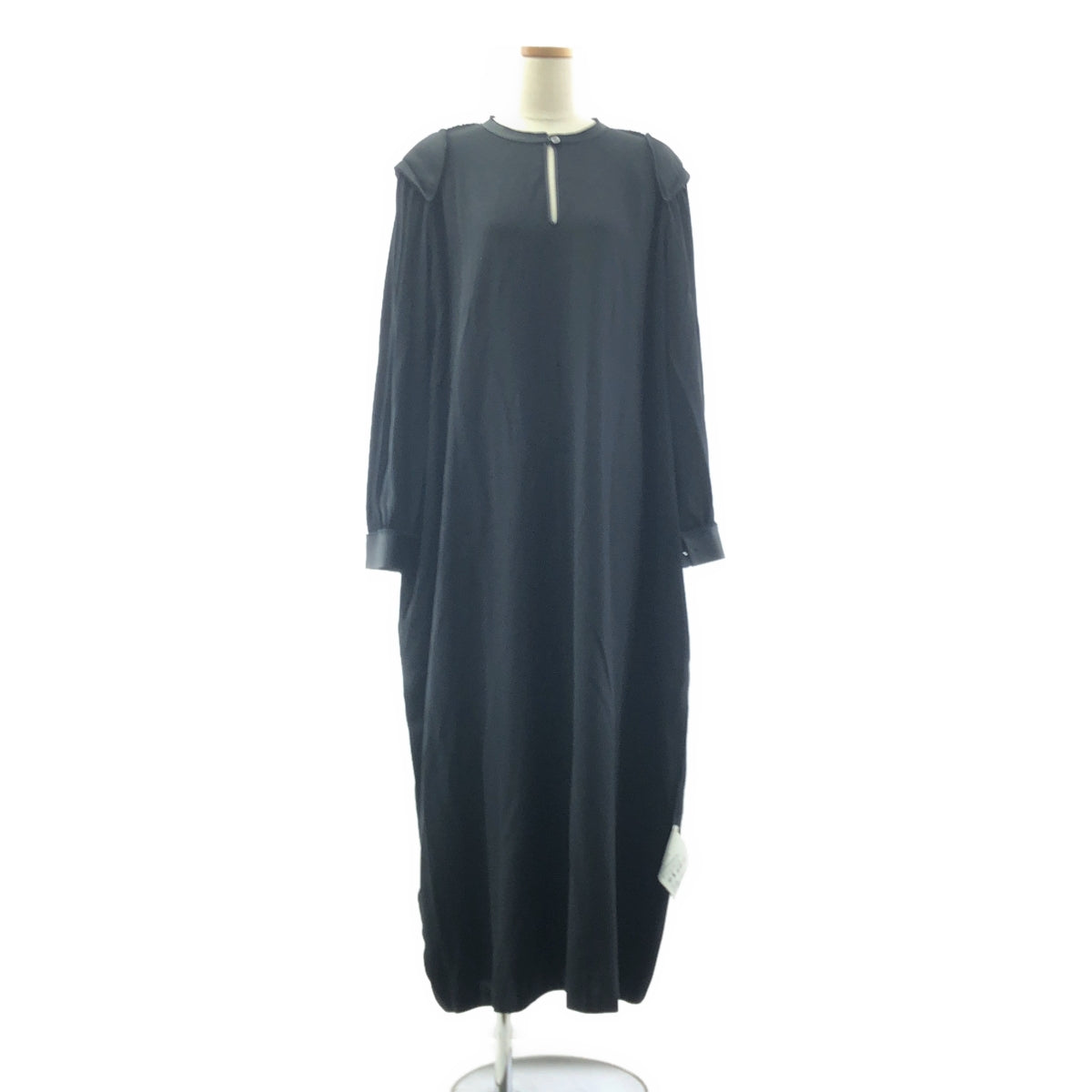 MM6 Maison Margiela | 2021AW | 內外翻領人造絲長袖洋裝 | 38 | 女款