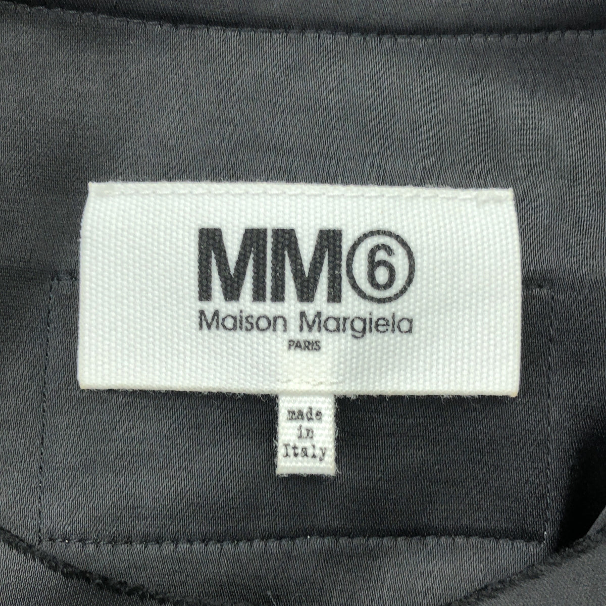 MM6 Maison Margiela | 2021AW | 內外翻領人造絲長袖洋裝 | 38 | 女款