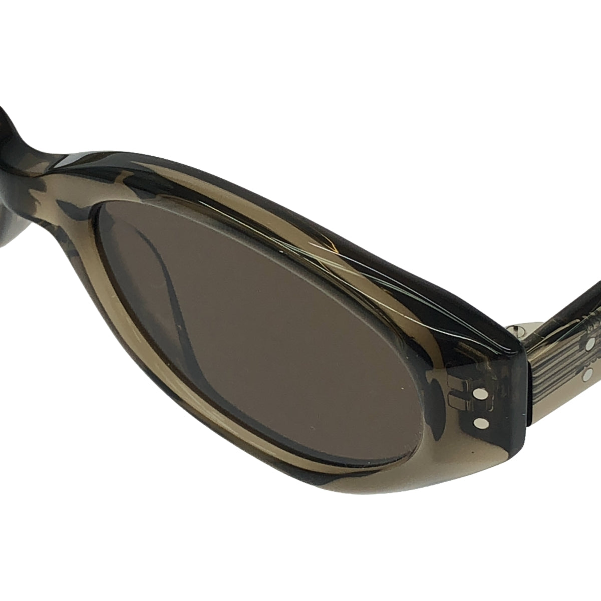 GENTLE MONSTER | Rococo KC6 Metal Icon Detail Sunglasses | Khaki