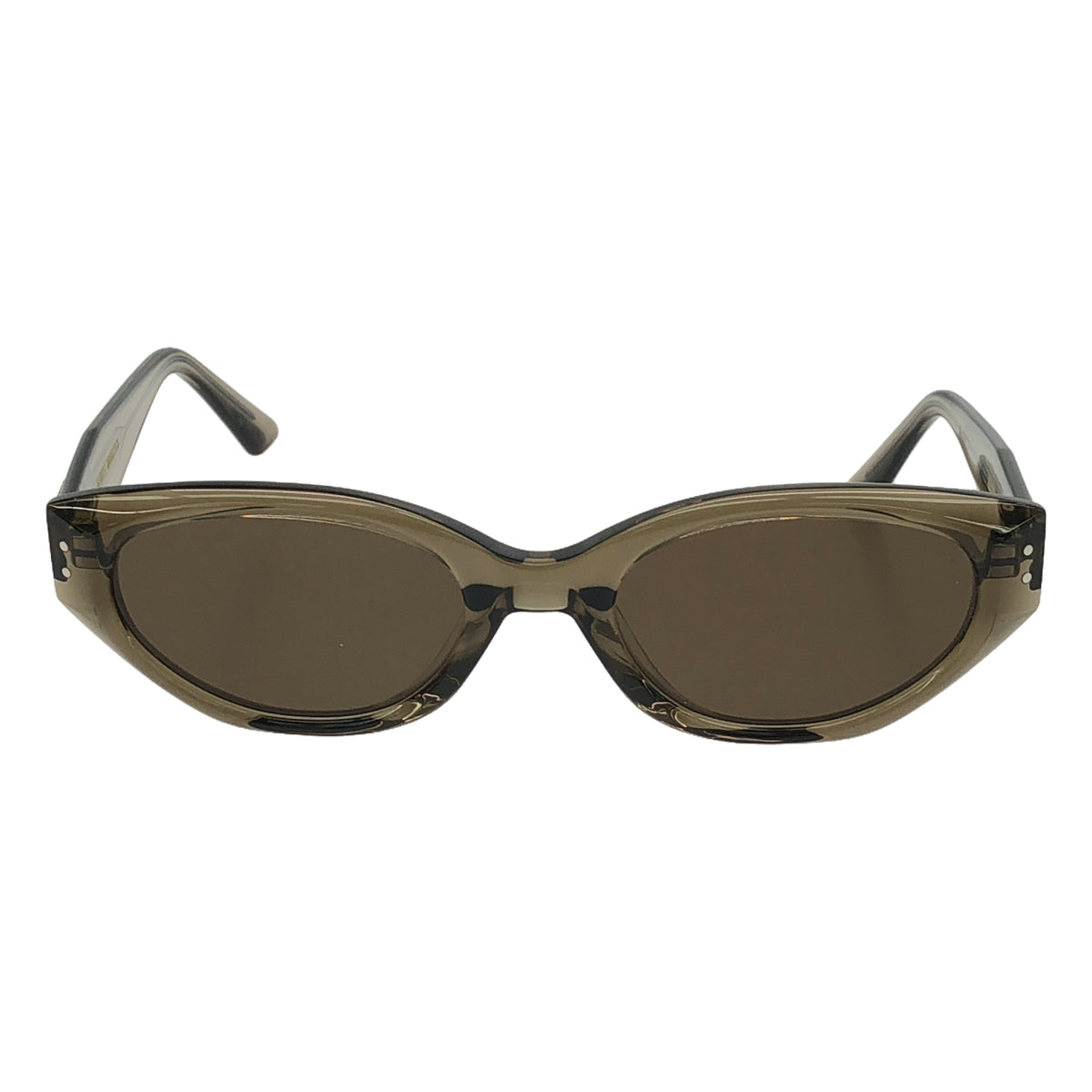 GENTLE MONSTER | Rococo KC6 Metal Icon Detail Sunglasses | Khaki