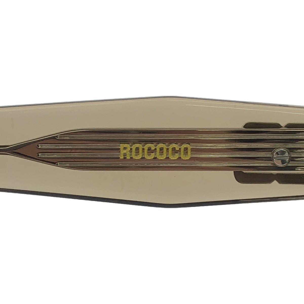 GENTLE MONSTER | Rococo KC6 Metal Icon Detail Sunglasses | Khaki