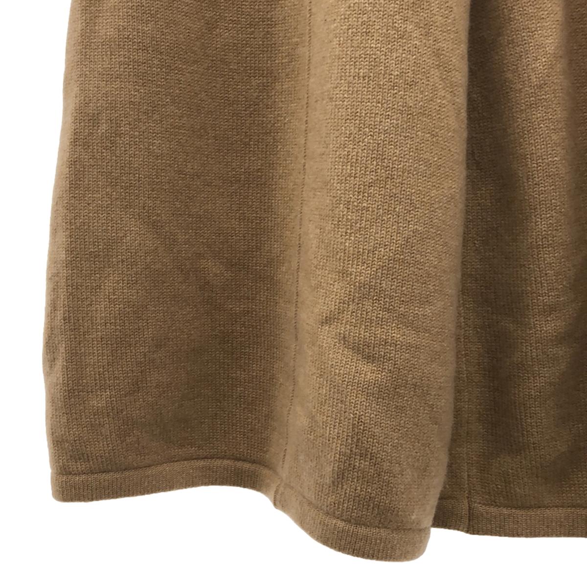 CELINE / セリーヌ | by Hedi Slimane エディスリマン カシミヤ ニット ワイド キュロットパンツ | M | ベージュ | レディース