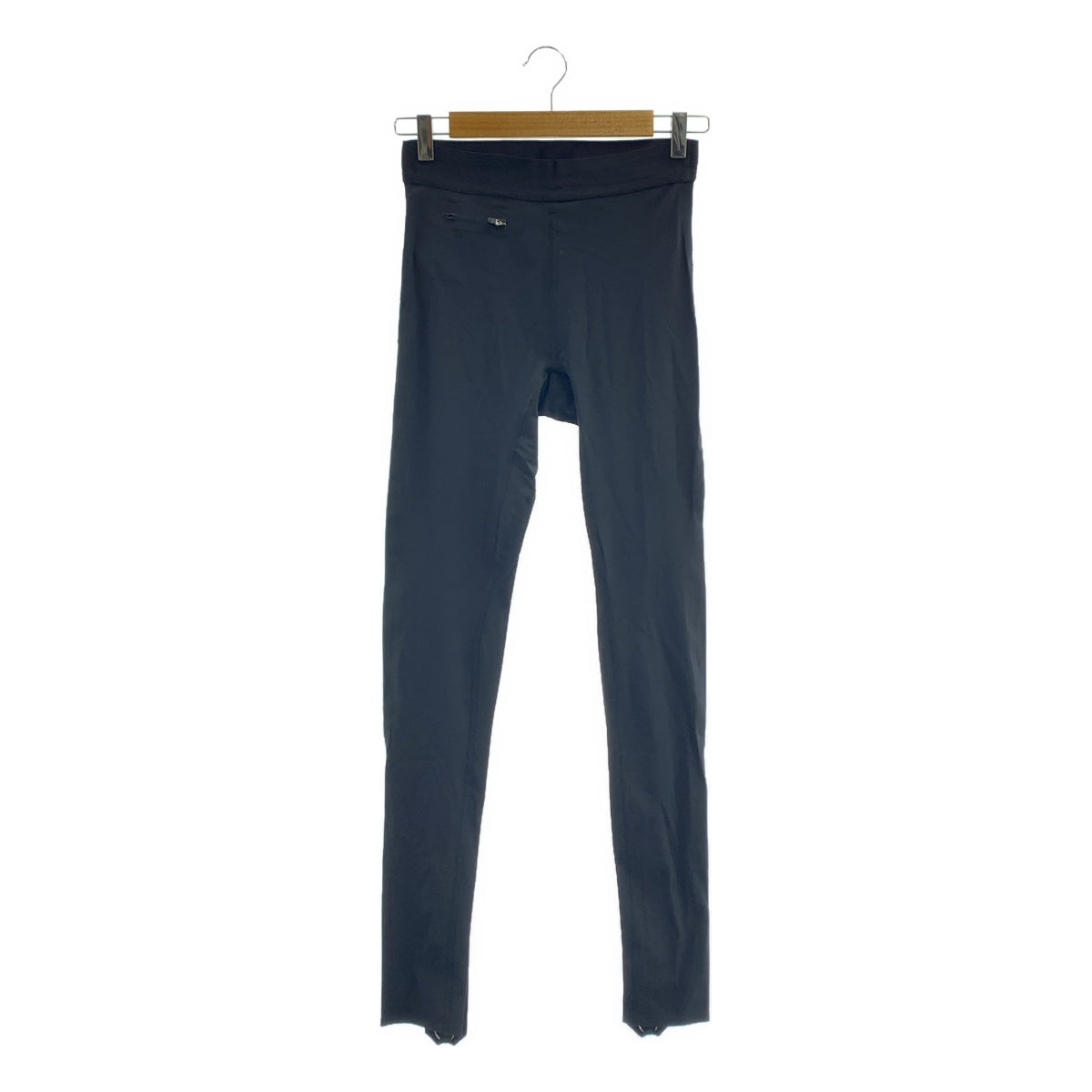 CELINE / セリーヌ | 裾ジップ スリット ウエストゴム レギンス パンツ | S | レディース