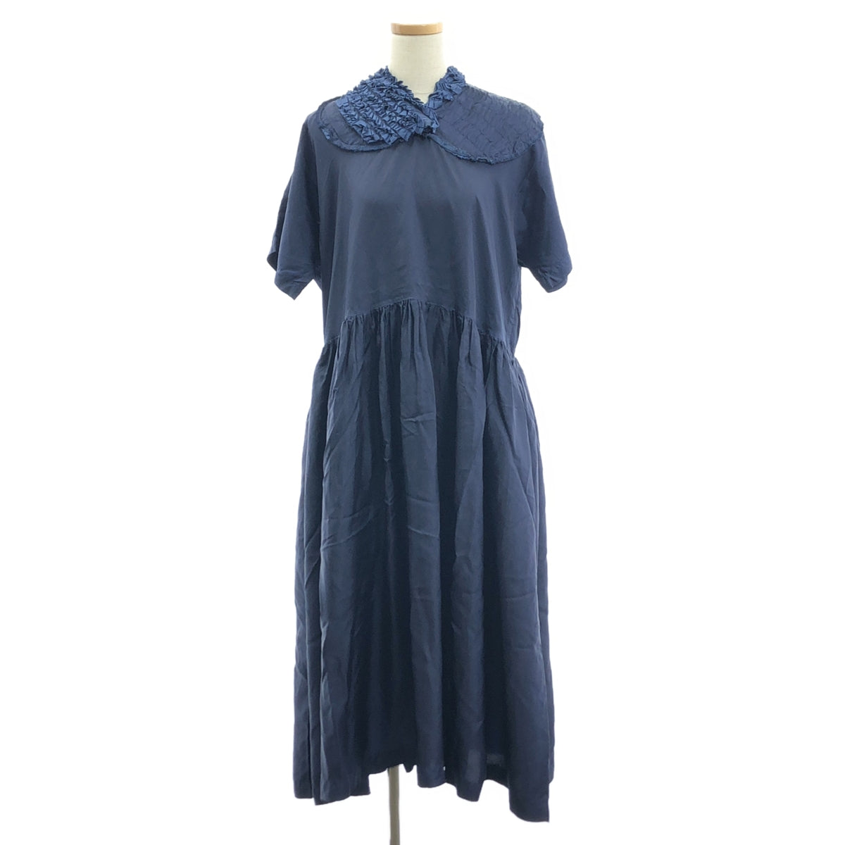 tricot COMME des GARCONS | 2019SS | 布料加工,荷葉邊裝飾,褶皺,蓬鬆洋裝 | L | 女裝