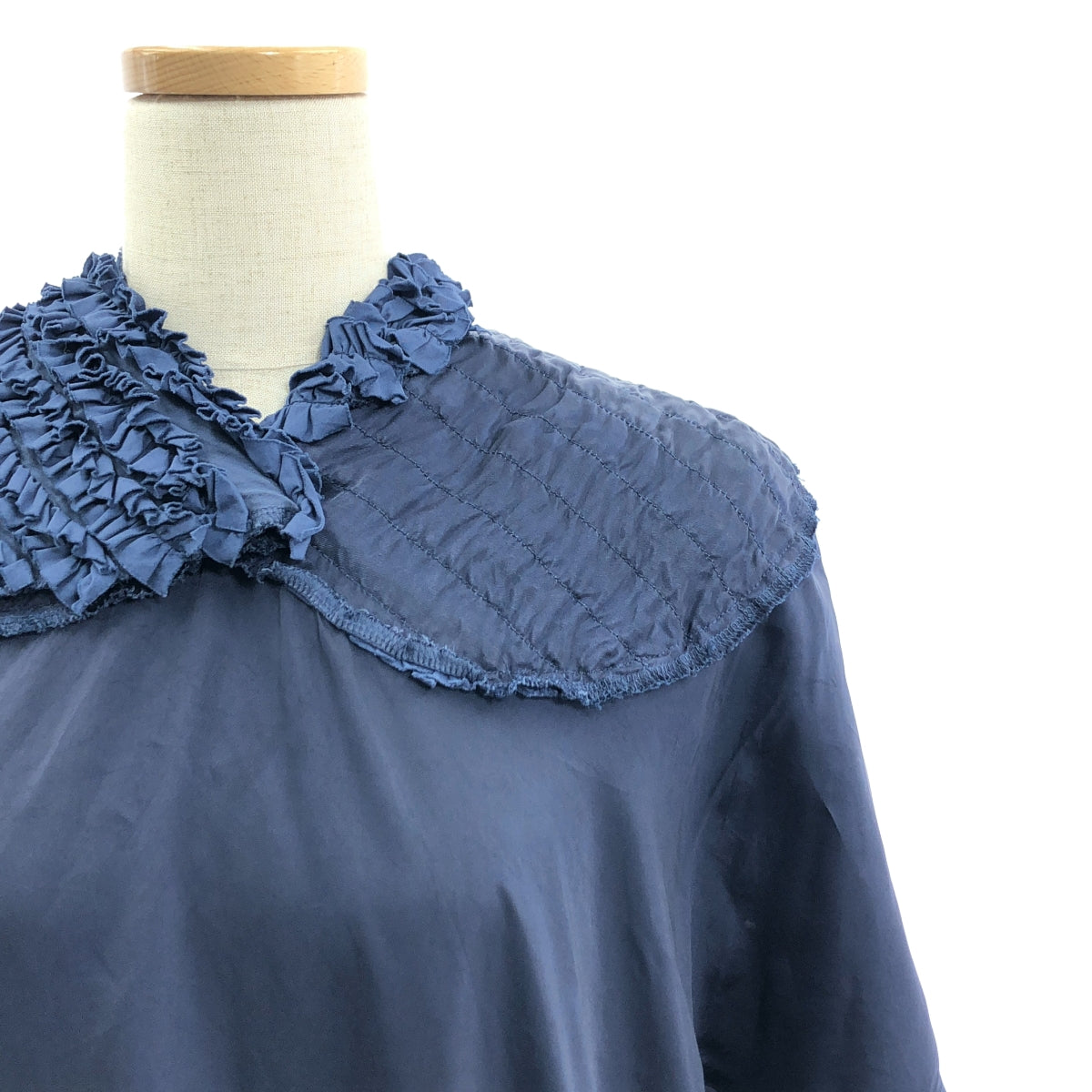 tricot COMME des GARCONS | 2019SS | 布料加工,荷葉邊裝飾,褶皺,蓬鬆洋裝 | L | 女裝