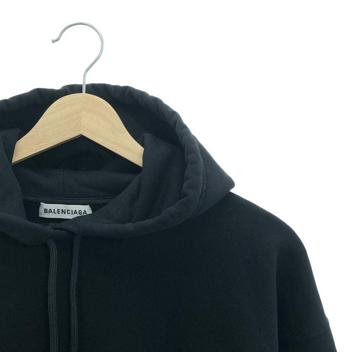BALENCIAGA | 2017AW | Back logo oversized hoodie | L | Men's