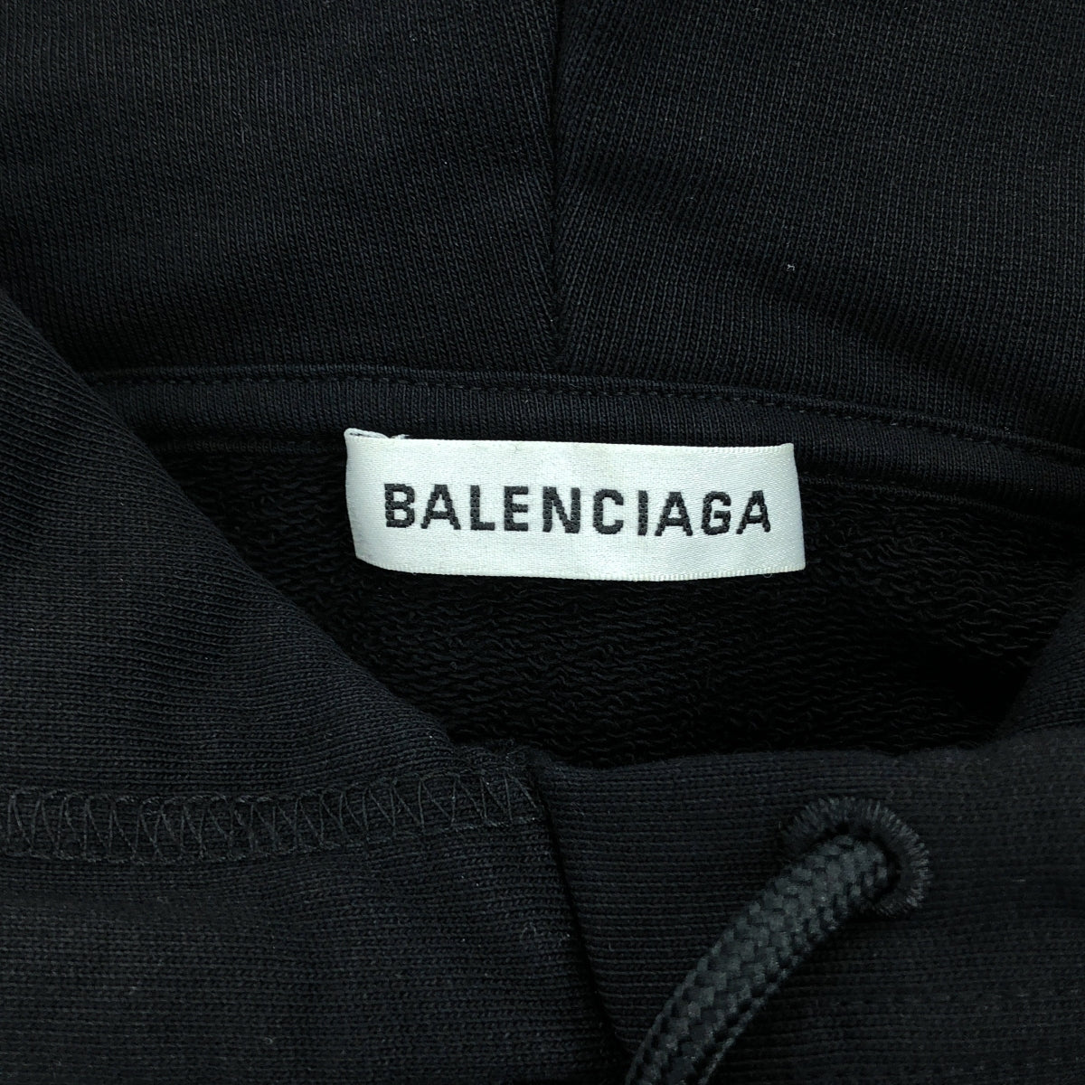 BALENCIAGA | 2017AW | Back logo oversized hoodie | L | Men's