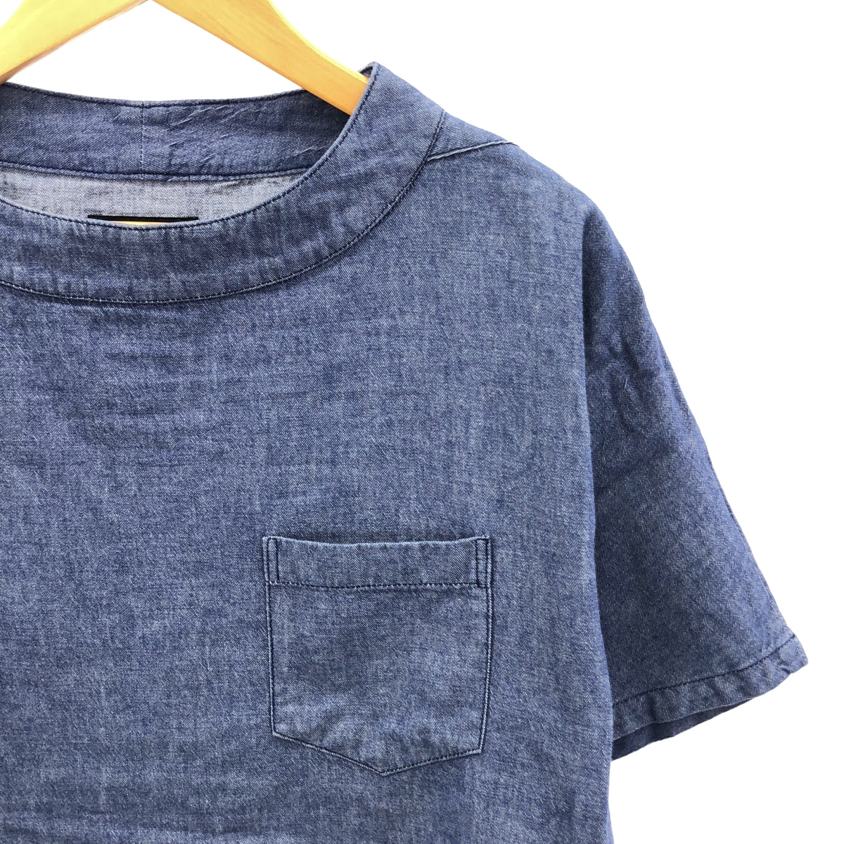 Engineered Garments / 엔지니어드 가멘츠 | FREAK'S STORE별주 FISHERMAN SMOCK 반팔 스모크 풀오버 셔츠 | S |
