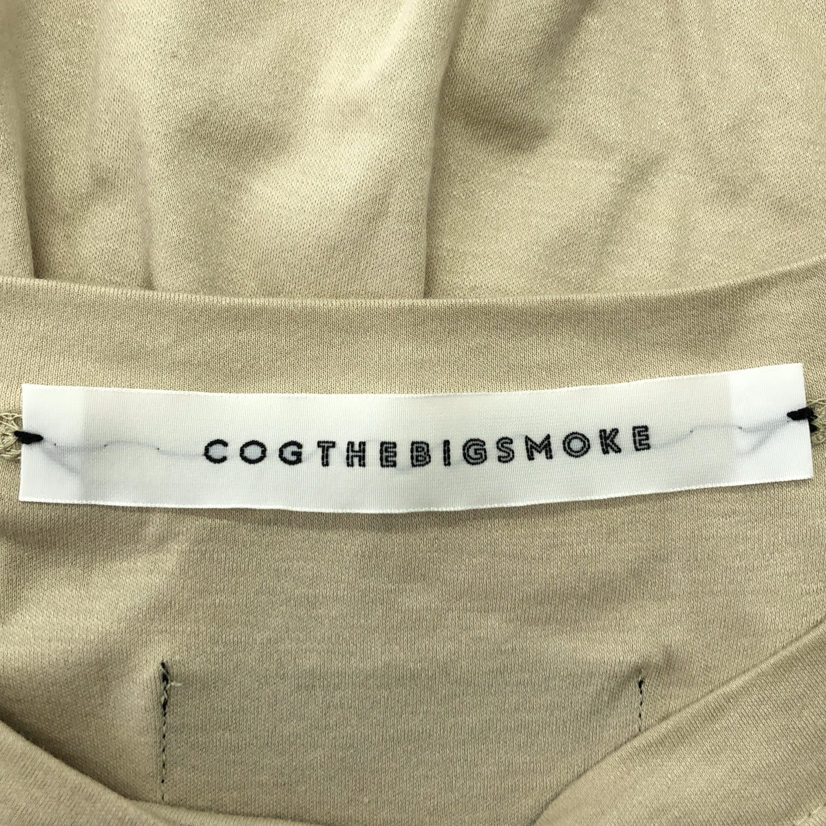 COGTHEBIGSMOKE / コグザビッグスモーク | バックフレア トップス カットソー |