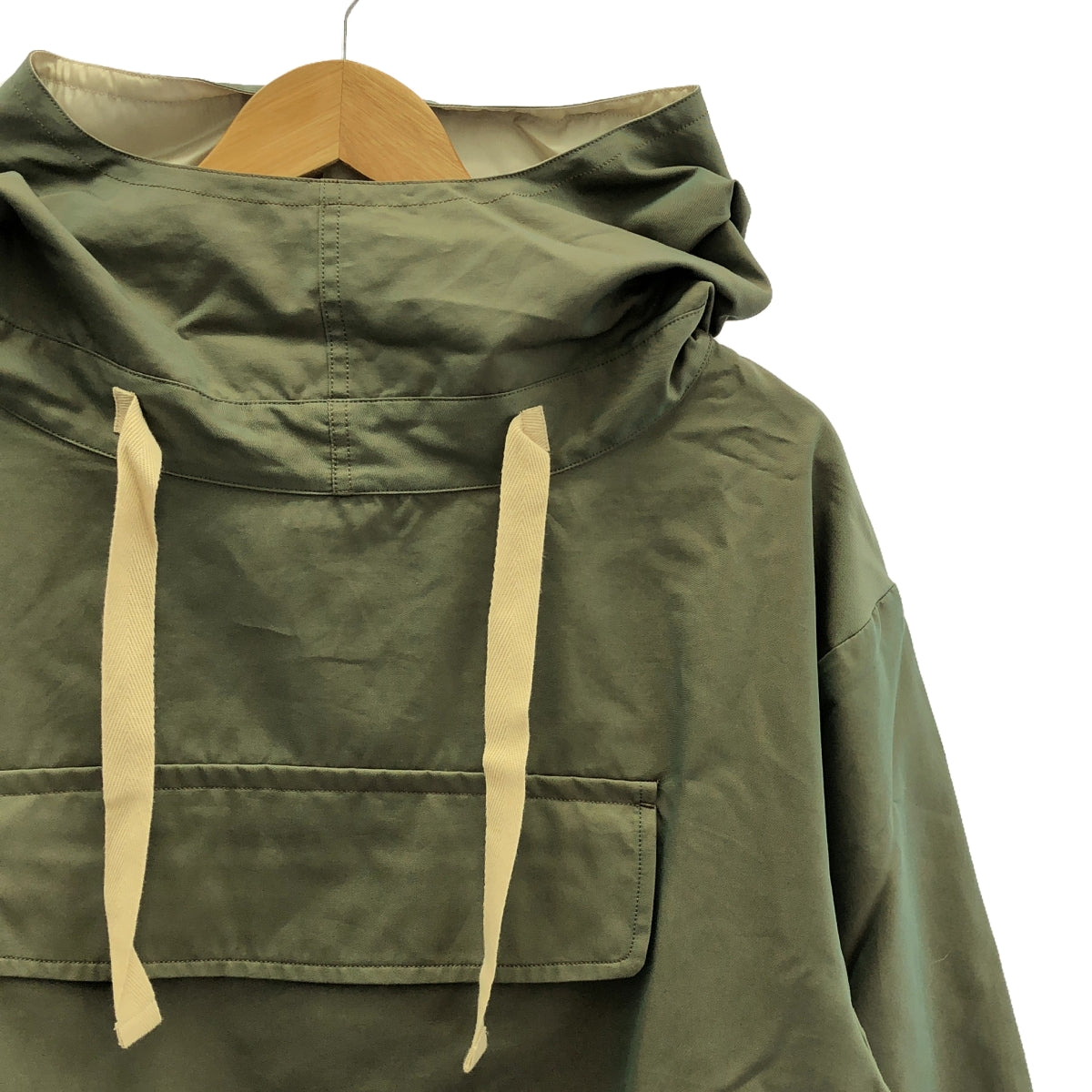 【신품】 prasthana / 프라스타나 | hang strings salvage parka | M | 카키 | 남성