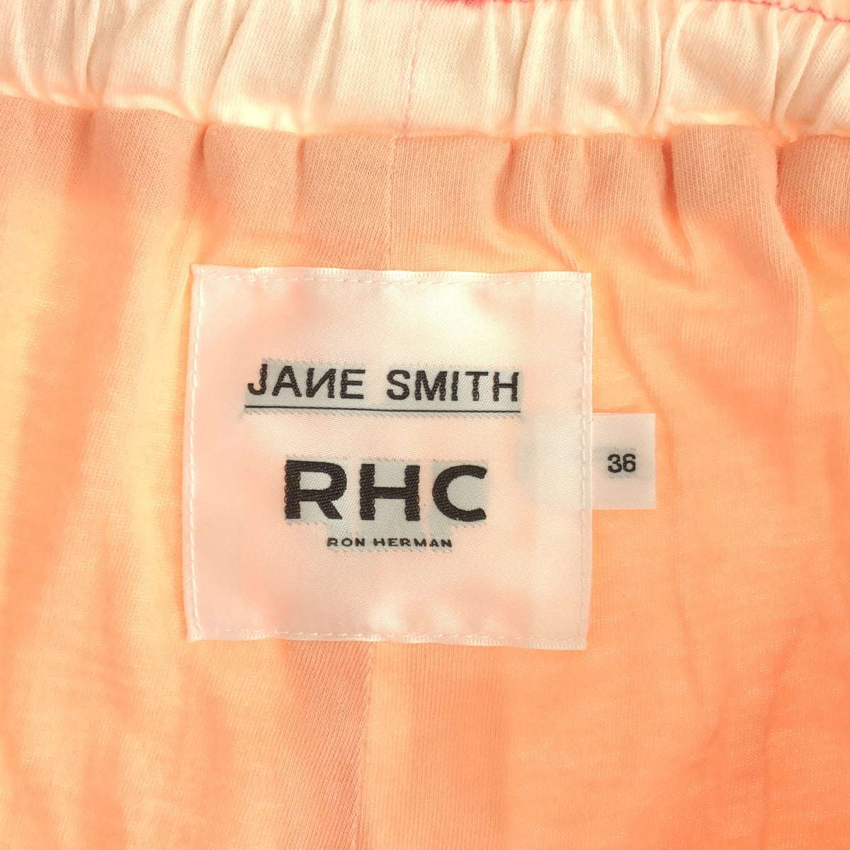 RHC Ron Herman / アールエイチシーロンハーマン | 2024SS | × JANE SMITH / ジェーンスミス バックスリット ドローストリング スカート | 36 | ピンク | レディース